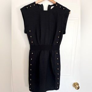 3.1 Phillip Lim gold studded LBD Size 0 GUC